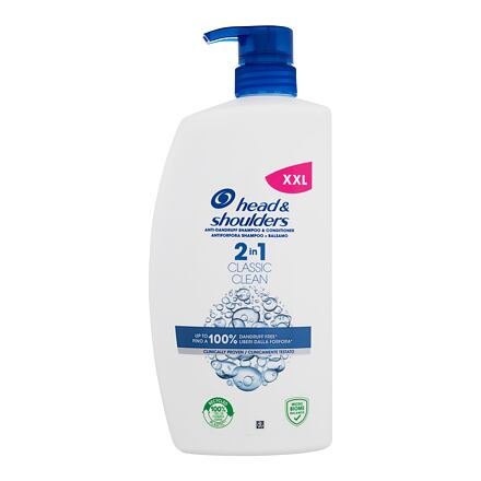 Head & Shoulders Classic Clean 2in1 unisex šampon a kondicionér proti lupům 900 ml unisex