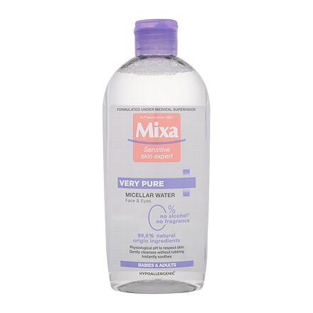 Mixa Micellar Water Very Pure dámská micelární voda pro citlivou pleť 400 ml pro ženy