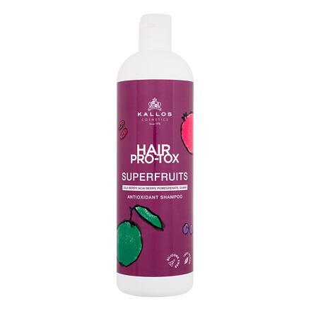 Kallos Cosmetics Hair Pro-Tox Superfruits Antioxidant Shampoo dámský jemný čisticí a posilující šampon 500 ml pro ženy