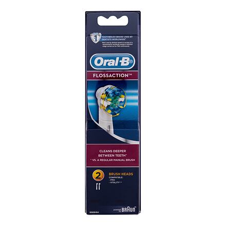 Oral-B Floss Action náhradní hlavice na elektrický zubní kartáček 2 ks