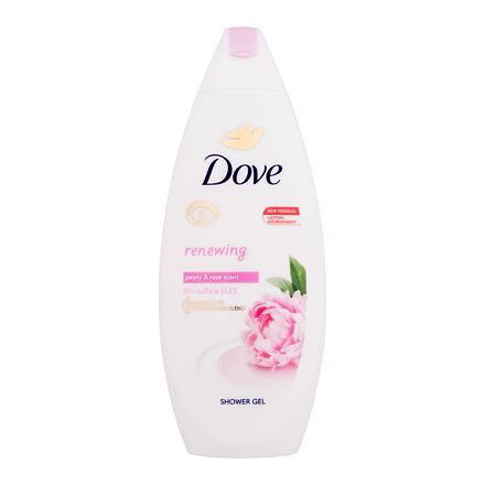 Dove Renewing Peony & Rose Scent Shower Gel dámský obnovující sprchový gel 250 ml pro ženy