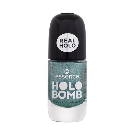 Essence Holo Bomb holografický lak na nehty 8 ml odstín zelená