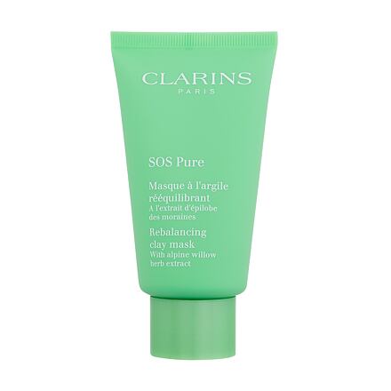 Clarins SOS Pure dámská jílová maska pro smíšenou až mastnou pleť 75 ml pro ženy