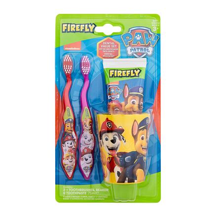 Nickelodeon Paw Patrol Dental Value Set sada: zubní kartáček 2 ks + zubní pasta 75 ml + kelímek 1 ks