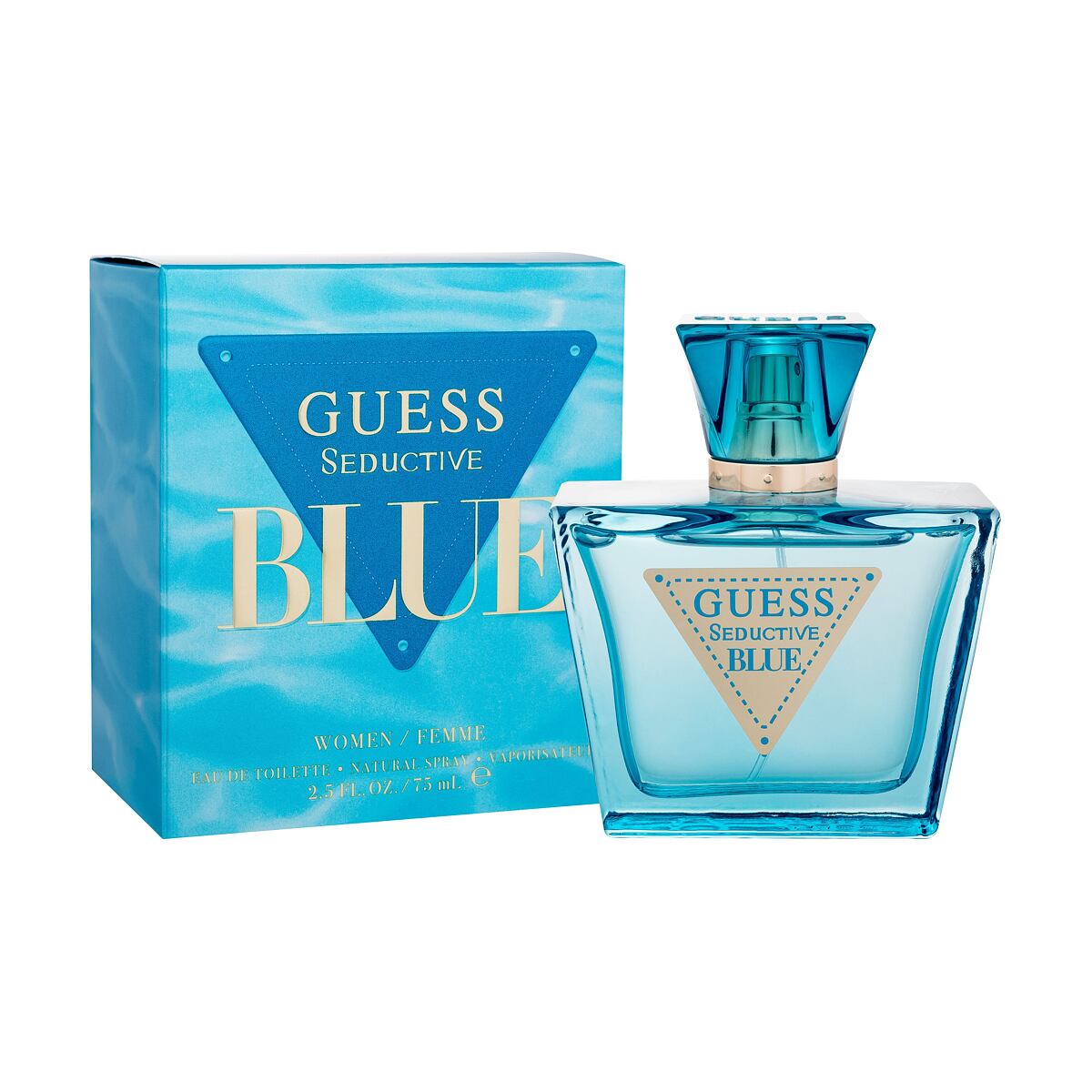 GUESS Seductive Blue dámská toaletní voda 75 ml pro ženy