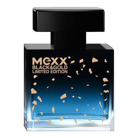 Mexx Black & Gold Limited Edition pánská toaletní voda 30 ml pro muže