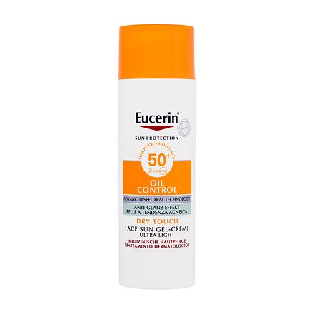 Eucerin Sun Oil Control Dry Touch Face Sun Gel-Cream SPF50+ unisex opalovací gelový krém na obličej 50 ml unisex