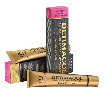 Dermacol Make-Up Cover SPF30 voděodolný extrémně krycí make-up 30 g odstín 209 poškozená krabička