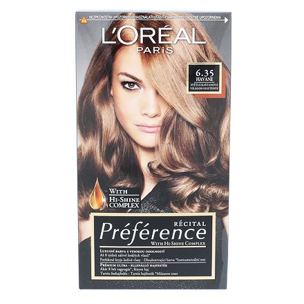 L'Oréal Paris Préférence dámská barva na vlasy 60 ml odstín hnědá pro ženy