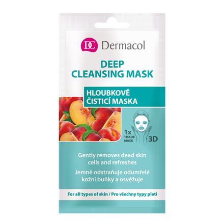 Dermacol Deep Cleansing Mask dámská pleťová maska pro všechny typy pleti 15 ml pro ženy
