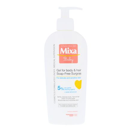 Mixa Baby dětský dětský vyživující sprchový gel a šampon 250 ml pro děti