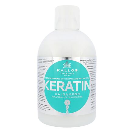 Kallos Cosmetics Keratin dámský regenerační šampon na vlasy s keratinem 1000 ml pro ženy
