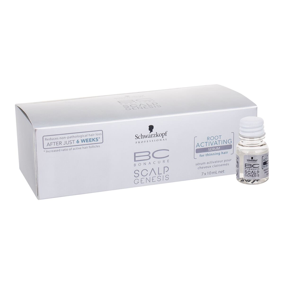 Schwarzkopf BC Bonacure Scalp Genesis Root Activating Serum sérum na jemné vlasy pro aktivaci kořínků 7x10 ml pro ženy