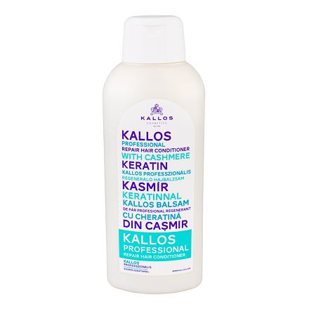 Kallos Cosmetics Professional Repair dámský kondiconér s kašmírem a keratinem 1000 ml pro ženy