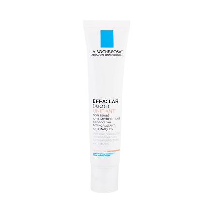 La Roche-Posay Effaclar Duo (+) Unifiant dámský tónovací korekční a obnovující krém proti nedokonalostem pleti 40 ml odstín light pro ženy