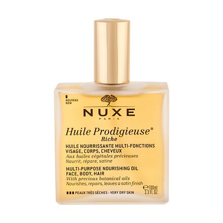 NUXE Huile Prodigieuse Riche dámský multifunkční olej pro suchou pokožku a vlasy 100 ml pro ženy