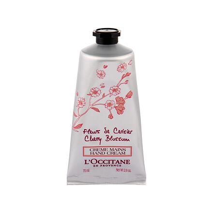 L'Occitane Cherry Blossom dámský krém na ruce s třešňovou vůní 75 ml pro ženy