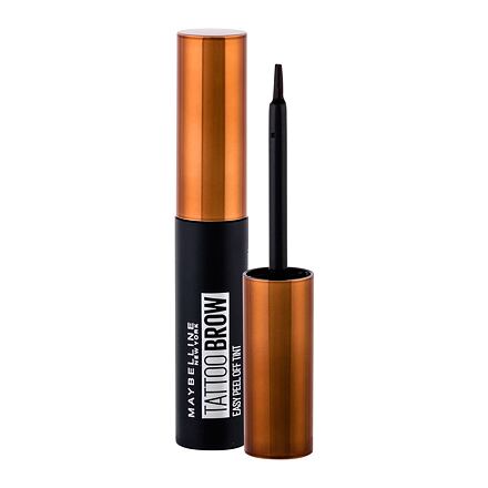 Maybelline Tattoo Brow dámská gelová slupovací barva na obočí 4.6 g odstín hnědá