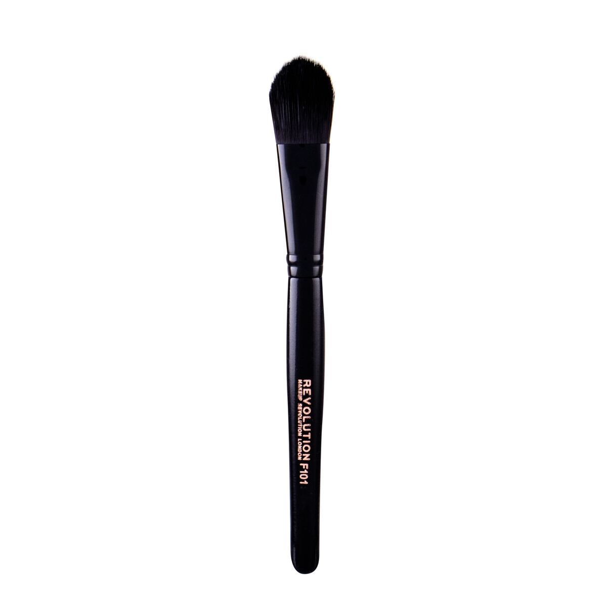 Makeup Revolution London Brushes Pro Foundation Brush PRO F101 dámský štetec na make-up odstín černá