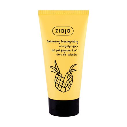 Ziaja Pineapple 2in1 dámský energizující sprchový gel 2v1 160 ml pro ženy