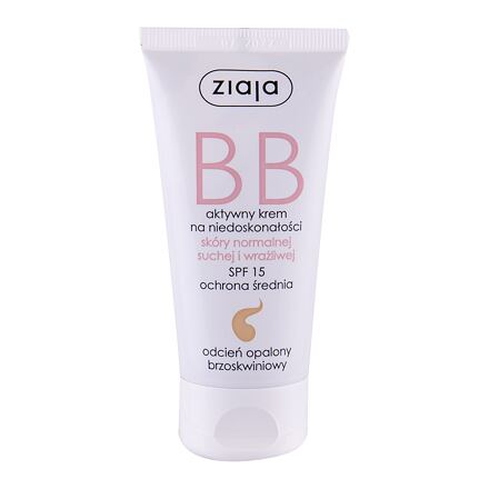 Ziaja BB Cream Normal and Dry Skin SPF15 bb krém pro normální a suchou pleť 50 ml odstín Dark