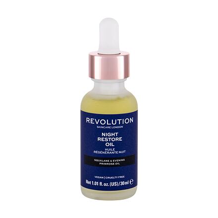 Revolution Skincare Night Restore Oil dámské noční olejové sérum pro zlepšení stavu pleti 30 ml pro ženy