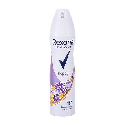 Rexona MotionSense Happy 48h dámský antiperspirant deodorant ve spreji 150 ml pro ženy