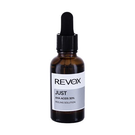 Revox Just AHA ACIDS 30% Peeling Solution dámský peeling pro sjednocení tónu pleti 30 ml pro ženy