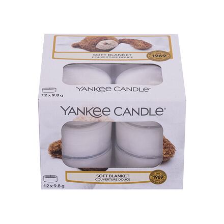 Yankee Candle Soft Blanket vonné čajové svíčky 12 x 9,8 g 117.6 g