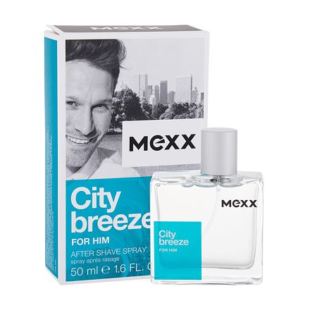 Mexx City Breeze For Him pánská voda po holení 50 ml
