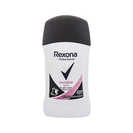 Rexona MotionSense Invisible Pure 48H dámský antiperspirant deostick 40 ml pro ženy