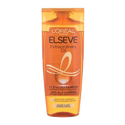 L'Oréal Paris Elseve Extraordinary Oil Nourishing Shampoo dámský šampon pro suché vlasy 250 ml pro ženy