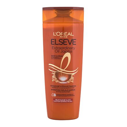 L'Oréal Paris Elseve Extraordinary Oil Jojoba Nourishing Shampoo dámský šampon pro velmi suché vlasy 400 ml pro ženy