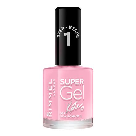 Rimmel London Super Gel By Kate STEP1 lak na nehty 12 ml odstín růžová