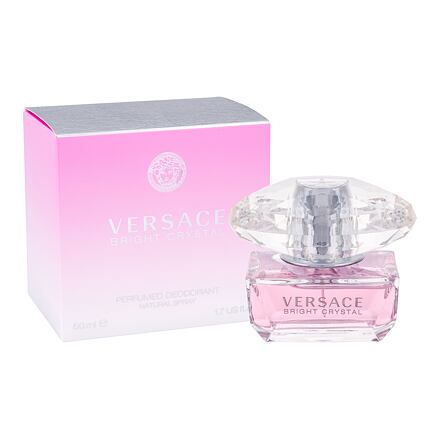 Versace Bright Crystal dámský deodorant ve spreji bez obsahu hliníku 50 ml pro ženy