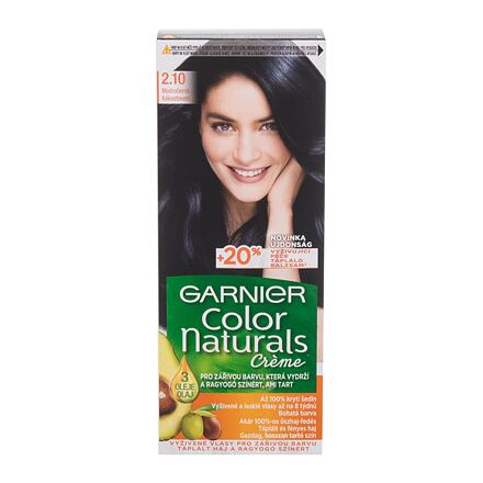 Garnier Color Naturals Créme dámská permanentní zářivá barva na vlasy 40 ml odstín černá pro ženy