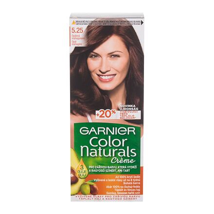 Garnier Color Naturals Créme dámská permanentní zářivá barva na vlasy 40 ml odstín hnědá pro ženy