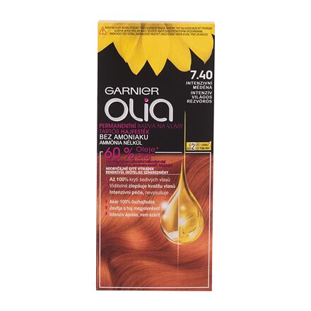 Garnier Olia Permanent Hair Color dámská olejová permanentní barva na vlasy 50 g odstín oranžová pro ženy
