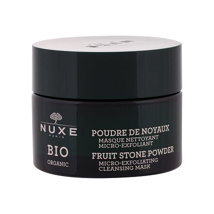 NUXE Bio Organic Fruit Stone Powder dámská pleťová maska s dvojitým exfoliačním účinkem 50 ml pro ženy