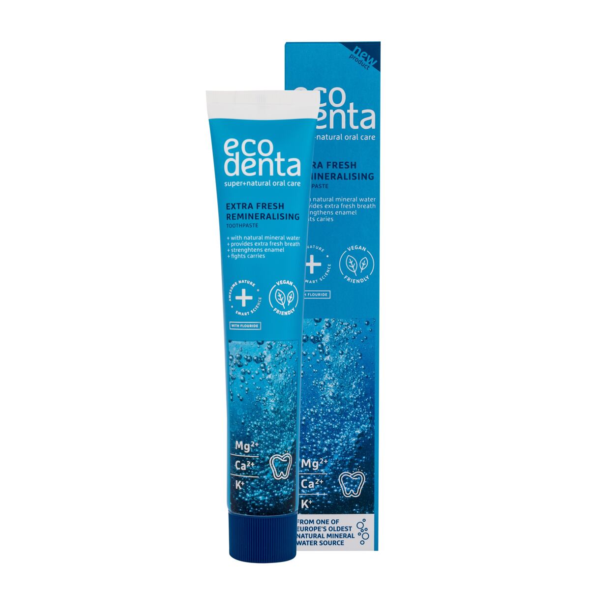 Ecodenta Toothpaste Extra Fresh Remineralising zubní pasta 75 ml