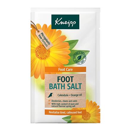 Kneipp Foot Care Foot Bath Salt Calendula & Orange Oil unisex uvolňující koupelová sůl pro chodidla 40 g unisex