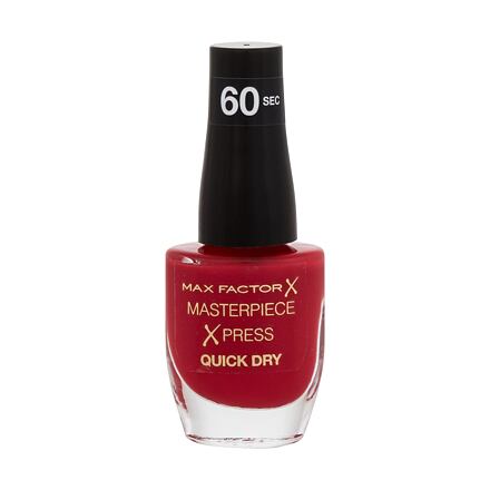 Max Factor Masterpiece Xpress Quick Dry rychleschnoucí lak na nehty 8 ml odstín červená