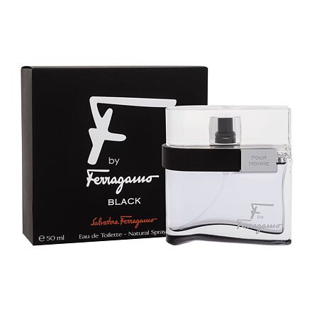 Salvatore Ferragamo F by Ferragamo Black pánská toaletní voda 50 ml pro muže