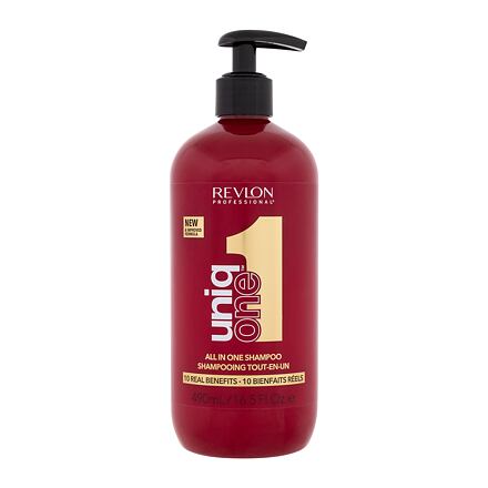 Revlon Professional Uniq One All In One Shampoo dámský regenerační šampon pro všechny typy vlasů 490 ml pro ženy