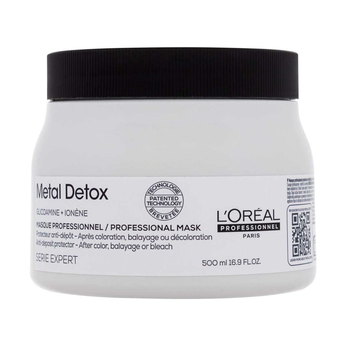 L'Oréal Professionnel Metal Detox Professional Mask dámská maska proti ukládání kovových částic po barvení vlasů 500 ml pro ženy