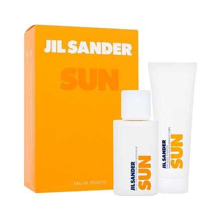 Jil Sander Sun dámská dárková sada toaletní voda 75 ml + sprchový gel 75 ml pro ženy