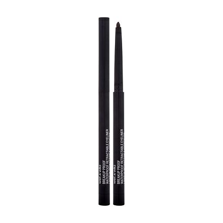 Wet n Wild Breakup Proof Waterproof Retractable Eyeliner dámská voděodolná tužka na oči 0.23 g odstín černá