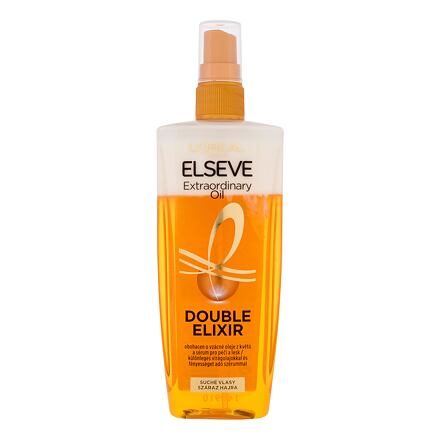 L'Oréal Paris Elseve Extraordinary Oil Double Elixir dámská vyživující sprej pro poškozené a suché vlasy 200 ml pro ženy