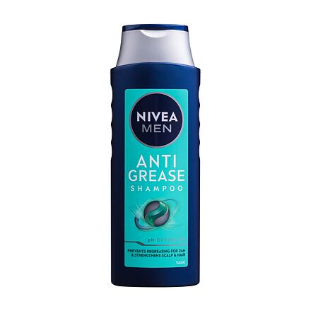 Nivea Men Anti Grease pánský šampon na mastné vlasy 400 ml pro muže