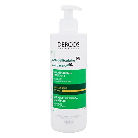 Vichy Dercos Anti-Dandruff Dry Hair dámský šampon proti lupům pro suché vlasy 390 ml pro ženy